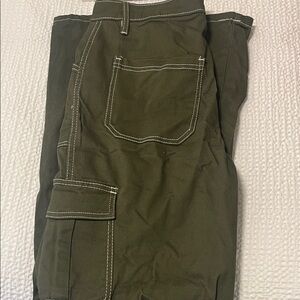 Women's Olive Straight Leg Pants